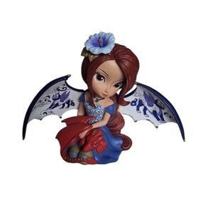 Blue Willow Beauty Courageous Spirit Figurine #1823 Jasmine Becket-Griffith